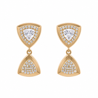 Anti-Tarnish Shield Design Earrings | NK Creation - NK Creation