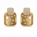 Anti-Tarnish Gold Tone Stud Earrings | NK Creation - NK Creation