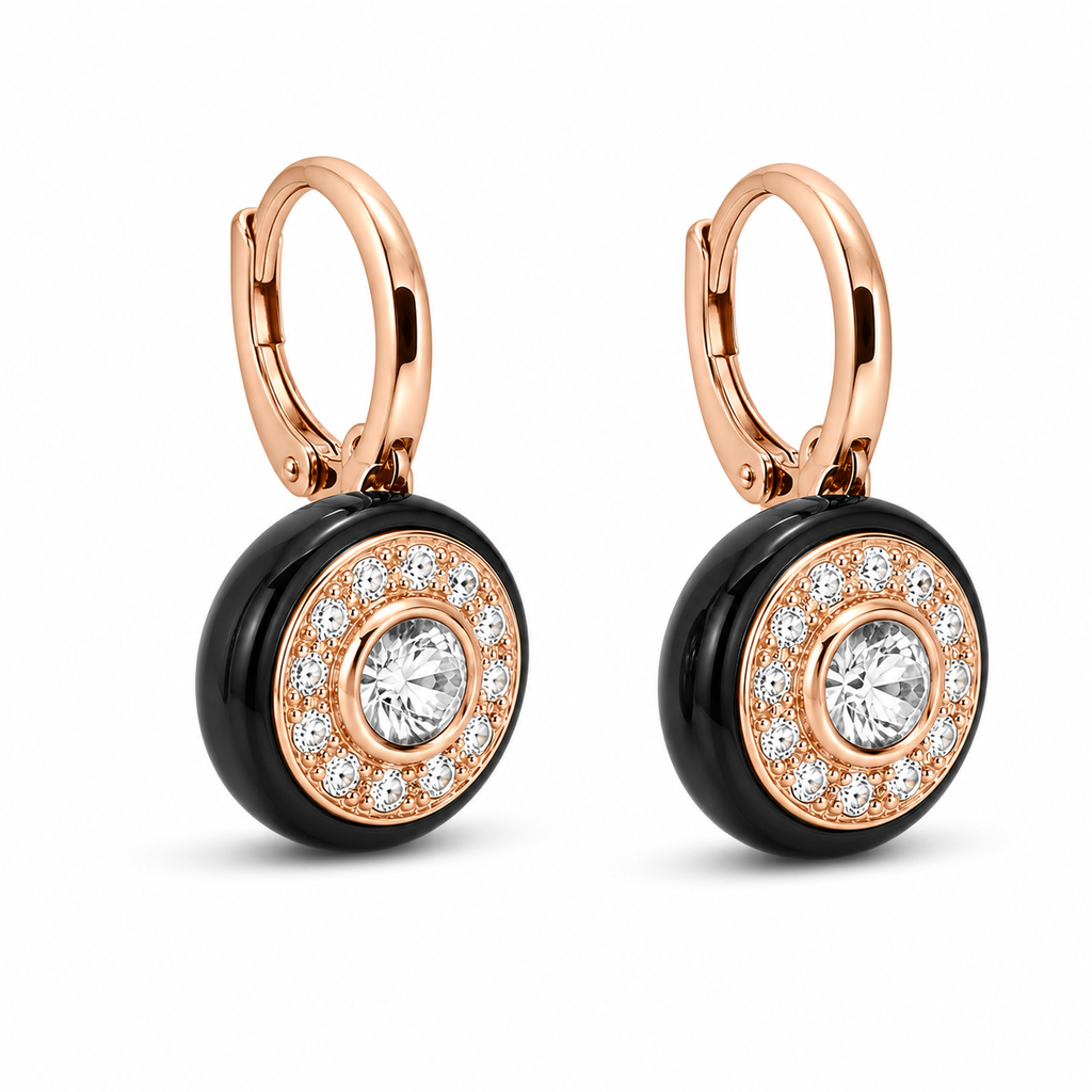 Anti-Tarnish Drop Ring Earrings | NK Creation - NK Creation