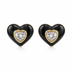 Anti-Tarnish Double Heart Earrings | NK Creation - NK Creation