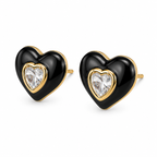 Anti-Tarnish Double Heart Earrings | NK Creation - NK Creation