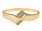 Anti-Tarnish Classic Filigree Kada | NK Creation - NK Creation