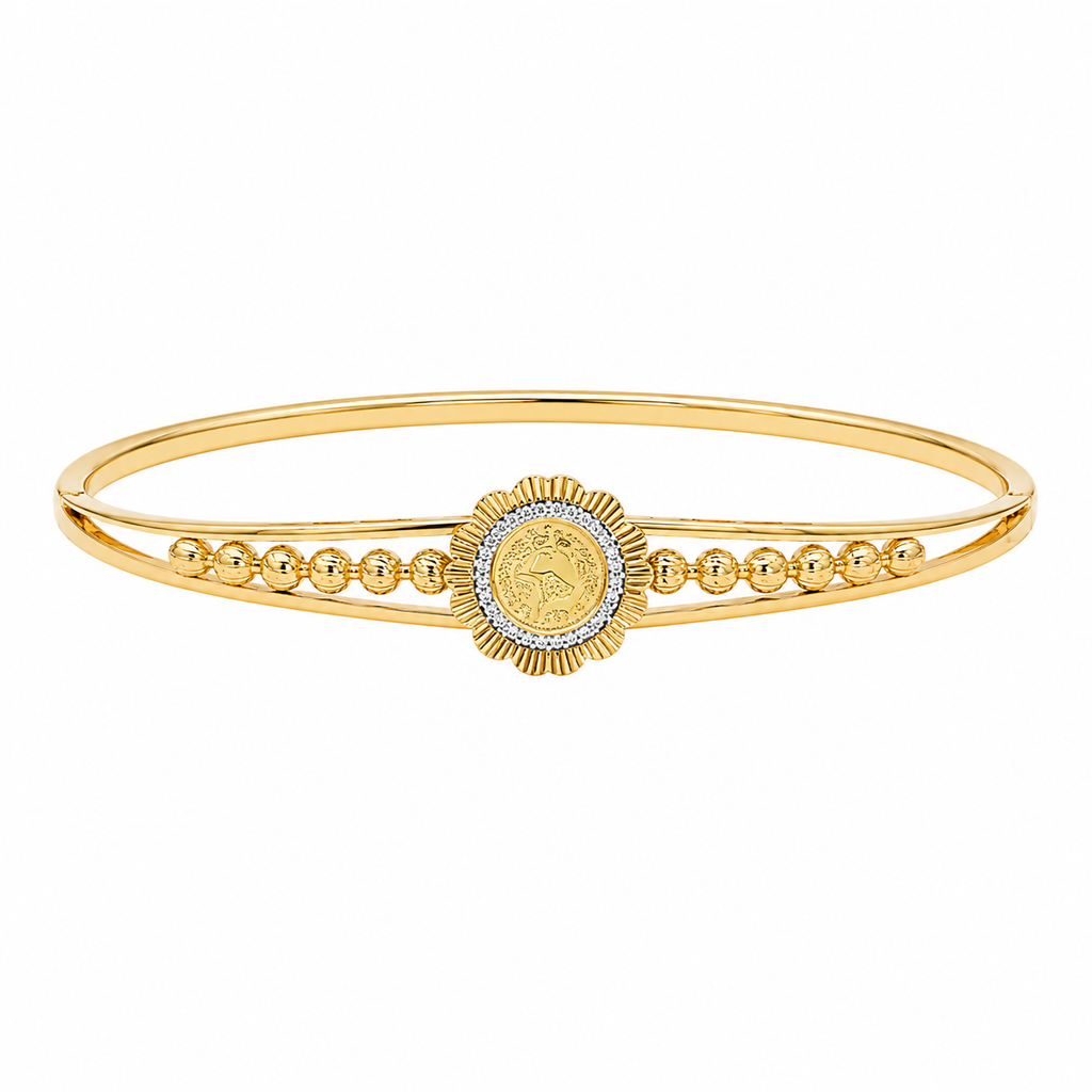 Anti-Tarnish Elegant Thin Kada | NK Creation - NK Creation