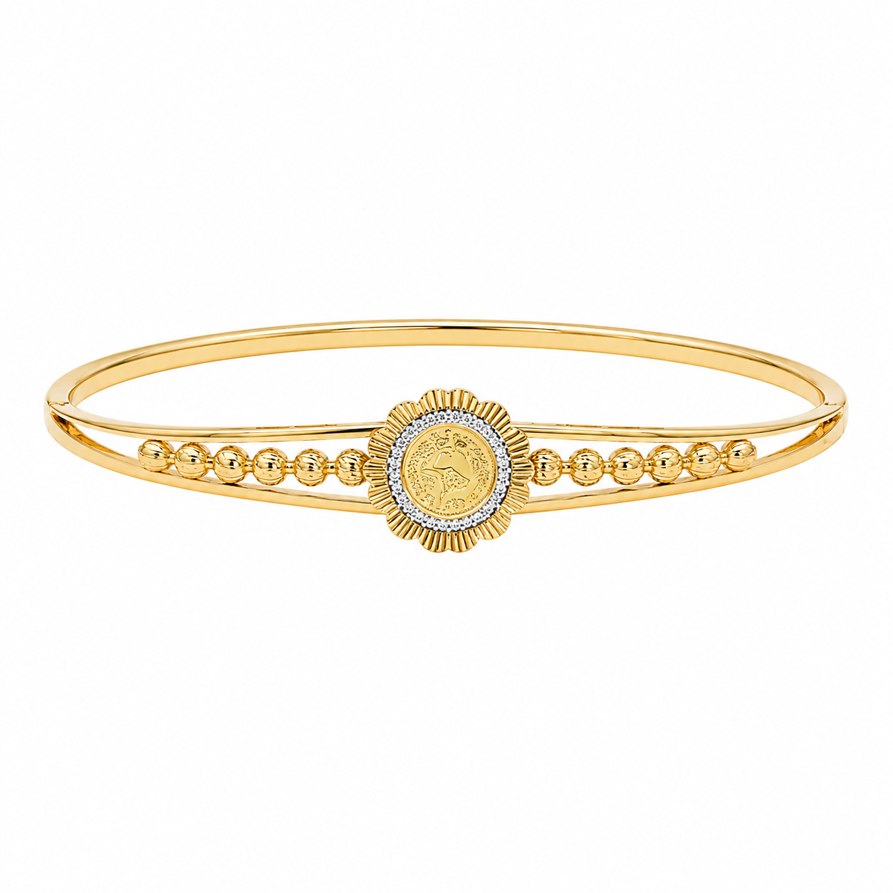 Anti-Tarnish Elegant Thin Kada | NK Creation - NK Creation
