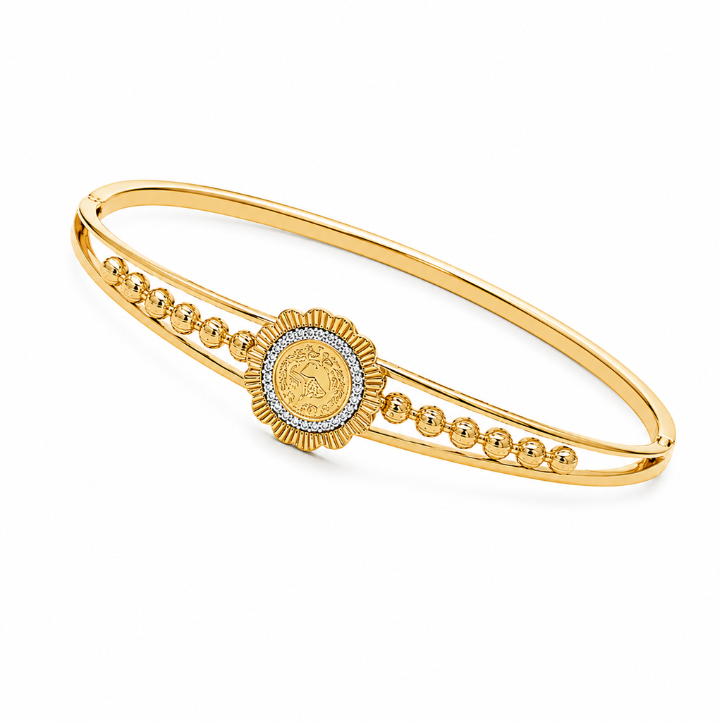 Anti-Tarnish Elegant Thin Kada | NK Creation - NK Creation