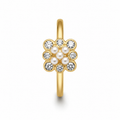 Anti-Tarnish Pearl & Crystal Cluster Ring - NK Creation