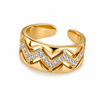 Anti-Tarnish Cocktail Statement Ring | NK Creation - NK Creation