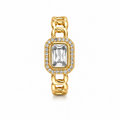 Anti-Tarnish Halo Design Ring | NK Creation - NK Creation